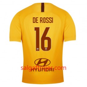 AS Roma Fodboldtrøjer De Rossi 16 3. sæt 2018/19 Kort ærmer